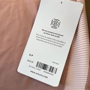 Athleta Rib Shanti Crop Tank